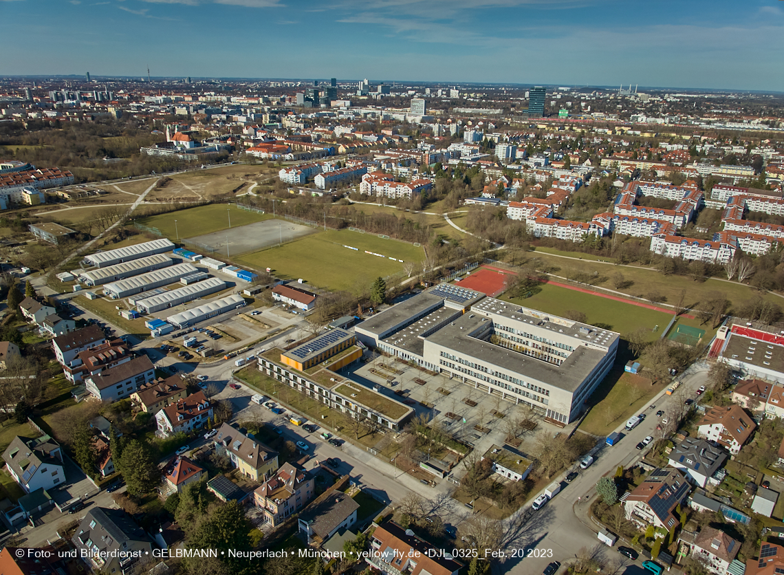 20.02.2023 -  der verschwundene Hachinger Bach in Neuperlach und Berg am Laim